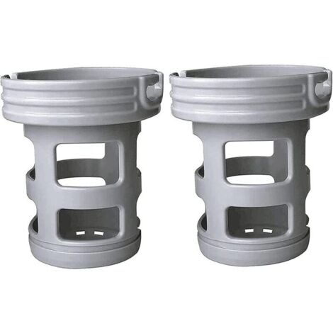 Spa Lite Filter für mspa, Filter für mspa Lite, für MSPA Whirlpool Filter - Boote und Whirlpools - Modell ab 2020 (2 Stück Filterhalter)