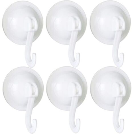 SHINING HOUSE wiederverwendbare Wandaufhänger mit 70-mm-Saughaken, wasserdicht und spurlos, geeignet für Mäntel, Schals, Handtücher, Taschen, Badezimmer, Küche, Büroschlüssel