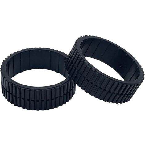 SHINING HOUSE 2PCS Gummiräder Reifen Ersatz für iRobot Braava 380T, 390T, 375T, 380, 390, 320, 321, Mint Plus 5200, 4200 Roboterreiniger Teile
