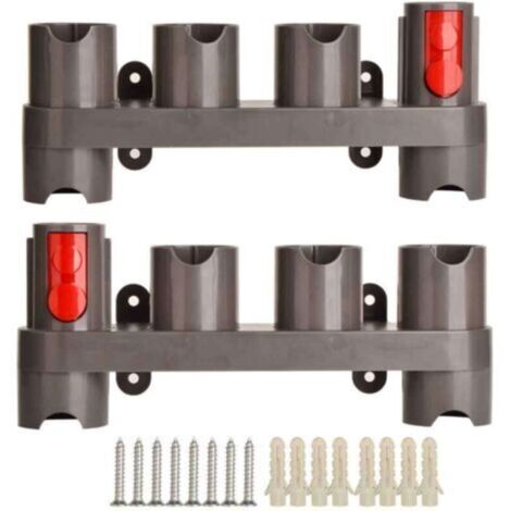 Haltevorrichtung für Staubsaugerzubehör, Kompatibel mit V15 V12 V7 V8 V10 V11 SV10 SV11, 10 Aufbewahrungsfächer, 2er Pack - AUTRES