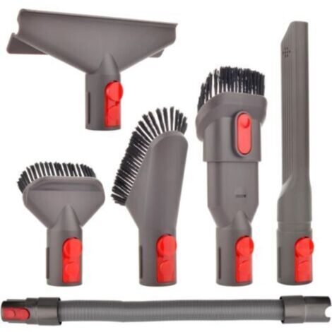 Staubsauger Zubehör Set Bürste Tool Düse mit Verlängerungsschlauch Ersatzteile für V15 V12 V7 V8 V10 V11 SV10 SV11 Staubsauger (6 in 1) - AUTRES