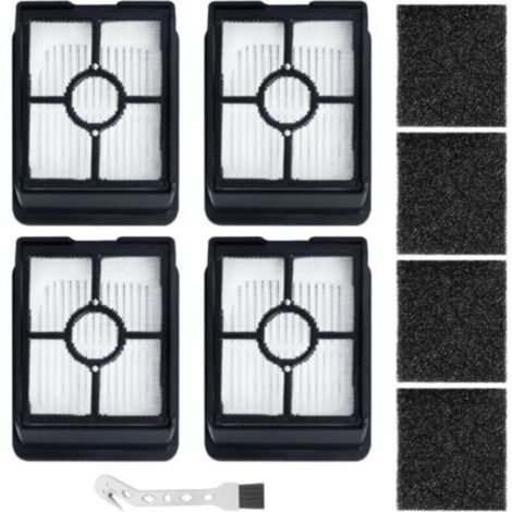4er Pack HEPA Filter für Kabellosen Stielstaubsauger und Wischmopp Zubehör Passt zu BISSELL CrossWave HF3 3598N AUTRES