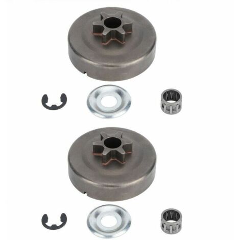 Zweiteiliges Kettenspanner-Zahnrad Set für STIHL Säge Modelle 017-250, Passt zu 1123-640-2003