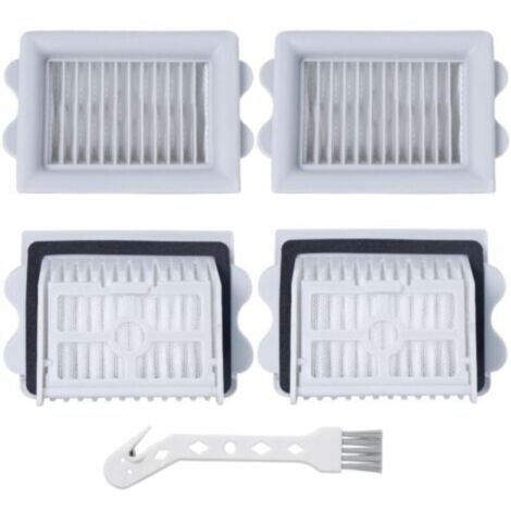 HEPA-Filter für Roborock Flexi Serie Staubsauger Zubehör 4 HEPA-Filter inkl. Reinigungsbürste - AUTRES