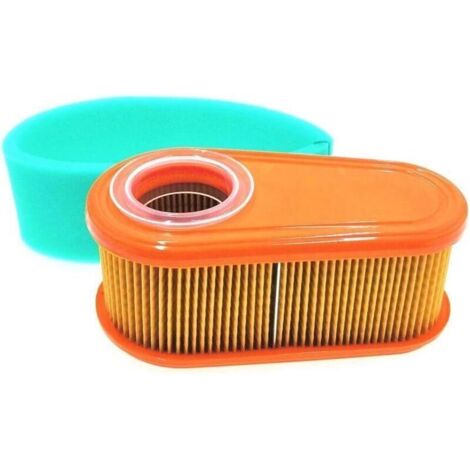 795066 Luftfilter-Ersatz für BS 5419, 796254 OEM-Luftfilterpatrone mit 796254 Vorfilter, passend für Rasenmäher-Luftfilterelement