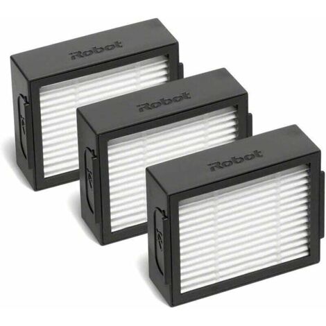 Set von 3 Ersatzfiltern für Roomba E5, E6, i3, i3+, i7, j7, e5154 und e5158. Kompatibel mit verschiedenen Modellen.