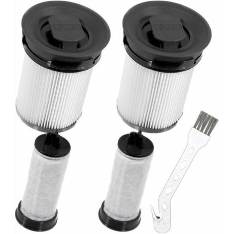 Filtrkartuschen für Staubsauger, kompatibel mit Miele TriFlex HX1, wiederverwendbar, 2er-Pack
