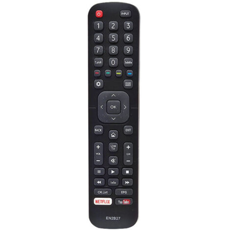Universelle Fernbedienung für LCD-Fernseher, kompatibel mit Hisense-Modellen und anderen.