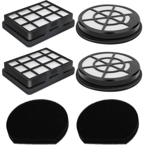 BZ152EF Filter Zubehör – 2 Hepa-Filter und 2 Abluftfilter für Bosch Serie 2 Staubsauger BGC05A220A, BGS05A221, BGS05A222 Sonstiges Staubsaugerzubehör