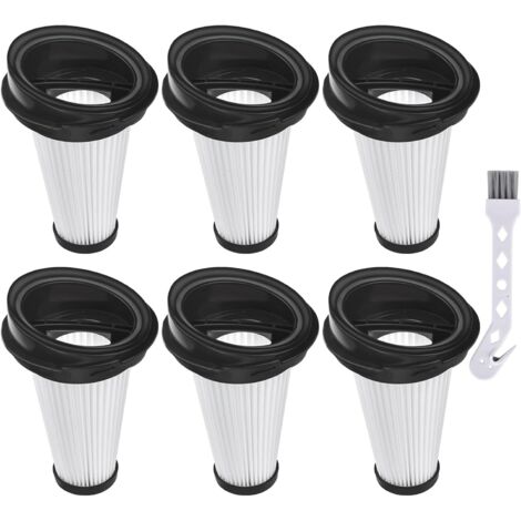 6 Stück Ersatzfilter für Grundig VCH9929L VCH9930 VCH9930 VCH9931 VCH9932 2 in 1 Akku-und Handstaubsauger,Hepa Filter Ersatzteile Teilenummer 9178013673 Staubsaugerfilter