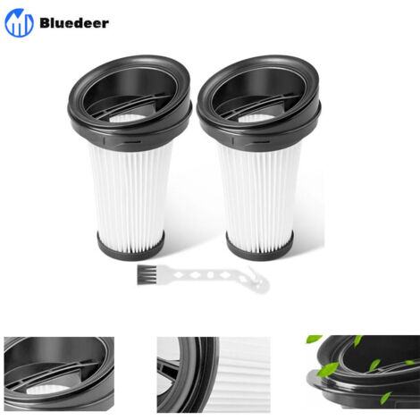 2 Ersatzfilter für Rowenta Stabstaubsauger X-pert 3.60 X-Pert 160 RH72xxx RH6921WO RH6933WO RH6971WO RH6974WO Bluedeer