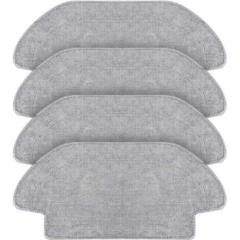 4er-Pack Ersatz-Wischtücher für Xiaomi S12, für Xiaomi Mi Robot Vacuum Mop 2S / Mop P / Mop Pro Staubsauger, waschbares und wiederverwendbares Zubehör. (1/4)