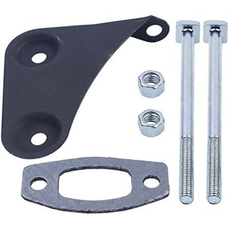 Schalldämpferbolzen, Schraubenmuttern, Dichtungshalterungssatz, für Husqvarna 50 51 55 Rancher Kettensägenteile, 503218202 (1/5)
