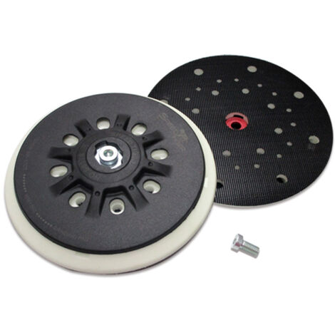 150 mm 8-Loch Schleifteller passend für Bos-ch Exzenterschleifer ETS 150, ETS EC 150, LEX 150, WTS 150/7 498987 (weich), 1 Stück