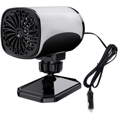 12-V-Mini-Heizlüfter, energiesparender Heizlüfter, rotierender elektrischer USB-Lufterhitzer, mit um 360 Grad drehbarer Halterung, leiser, wirtschaftlicher Raumheizer