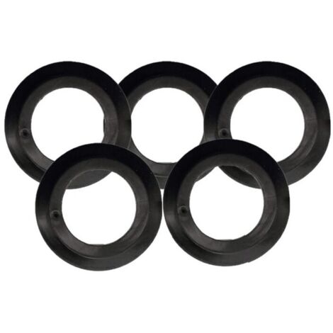 5er-Pack Badewannen-Abflussdichtung, Lippendichtung für den Waschbeckenabfluss, FLITI-Korbsieb-Gummidichtung