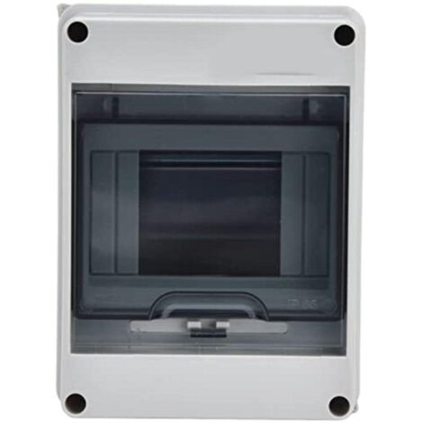 IP65 Wasserdichter Schaltkasten für den Außenbereich, 5 Module, ABS-Kunststoffoberfläche, elektrischer wasserdichter Schaltkasten für den Außenbereich, Schaltschrank, modulare Anschlussdose (5 Wege)