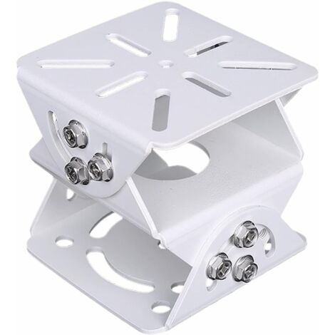 Universelle gemeinsame Halterung für Überwachungskameras, 3-Achsen-Halterung, verstellbare solide Metallbasis, Anschluss geeignet für die Installation von CCTV-Kameras