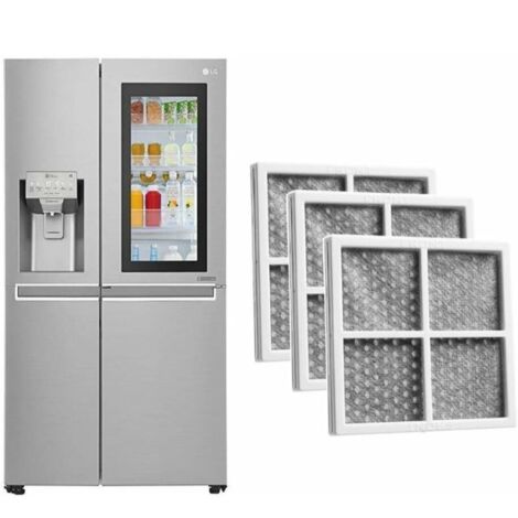 Stück – LG Pure n Fresh Ersatz-Kühlschrank-Luftfilter, Kühlschrank-Luftfilter, Gefrierschrank-Luftfilter, kompatibel mit LG LT120F, LFX31925SW, LFX31925SB (1/5)