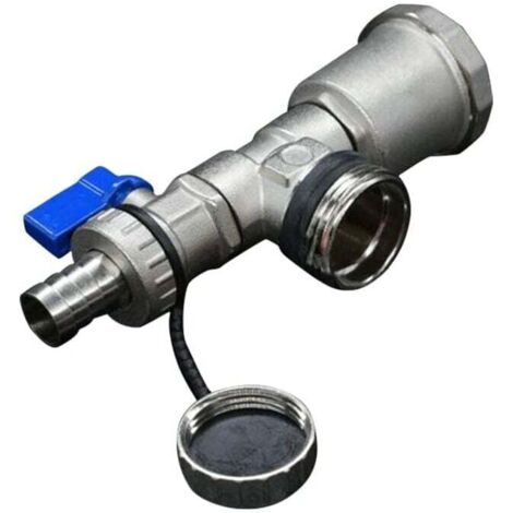 Automatischer Fußbodenheizungsverteiler mit Ablassventil für Fußbodenheizungssystem (1 Zoll Außengewinde) (145,13,8 cm)