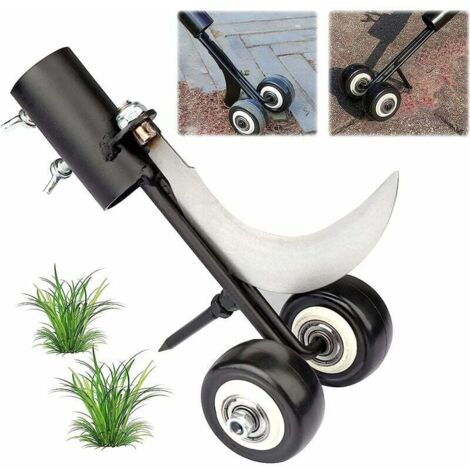 Ahlsen Handjätgerät, Handjätgerät mit Rädern, Gartenjätgerät zum Reinigen zwischen Platten, Blöcken, Terrassen und Rasenflächen