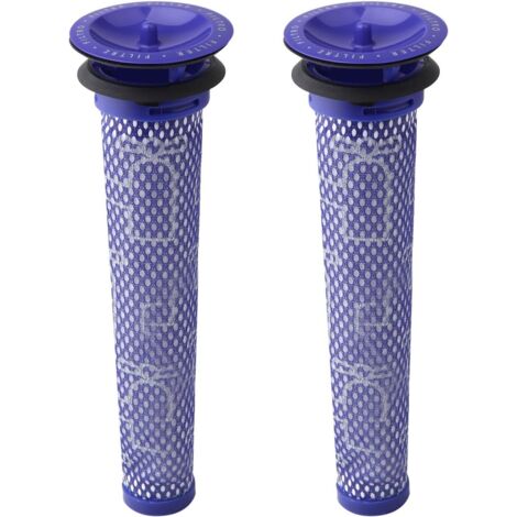 Pack of 2 replacement pre-filters for Dyson DC58, DC59, V6, V7, V8. Spare part 965661-01. 3 filters (1/5)