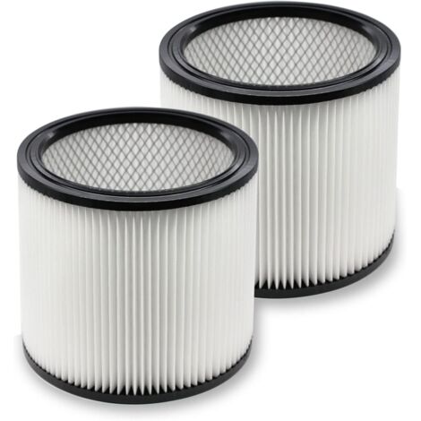 Replacement filter compatible with Shop-Vac 90350, 90304 and 9033 vacuums. Replacement for most Shop-Vac 4-16 gallon wet and dry vacuums, washable synthetic, 2-pack. (1/5)