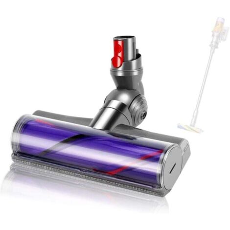Brush Head Compatible with Dyson V12 Detect Slim, Replacement Cleaning Head Compatible with Dyson V12, Suitable for Carpets, Hardwood Floors, Tiles. (1/4)