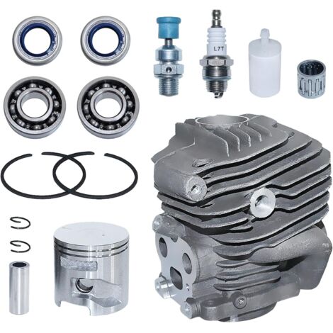 Cylinder and piston for Husqvarna K760 and K750 cutting machines, 51 mm cylinder, piston, crankshaft, bearing, gasket and spark plug, 15-in-1 kit, replaces 506 38 61-71 (1/5)