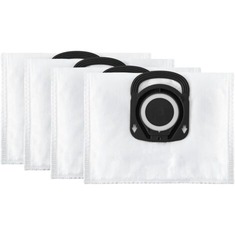 Set of 4 Hygiene+ bags, compatible with Compact Power, Power XXL, Silence Force and X-Trem Power cylinder vacuum cleaners ZR200520 white (1/5)
