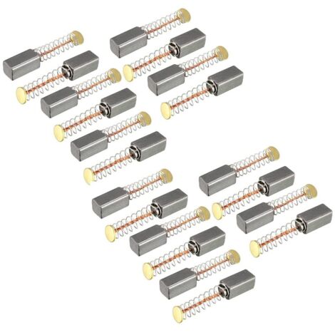 CCYKXA 20pcs Replacement Carbon Brushes for Electric Motors 13 x 8 x 5mm (1/5)