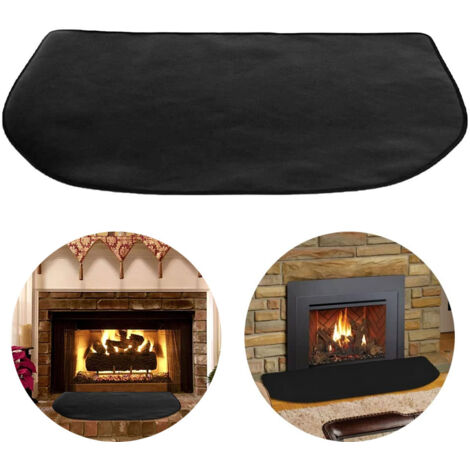 50x80cm Fireproof Fiberglass Fireplace Mat for Indoor Fireplace Stove Protection