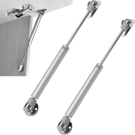 CCYKXA Gas Spring, 2 pieces Gas Shock Absorbers, 100 NH Hydraulic Spring, suitable for cabinet doors, wooden doors, wooden slatted doors, wardrobes, toy boxes (2 pcs) (1/5)