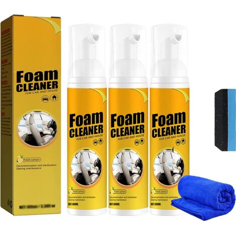 Multifunctional Foaming Car Cleaner (100ML, 3pcs)