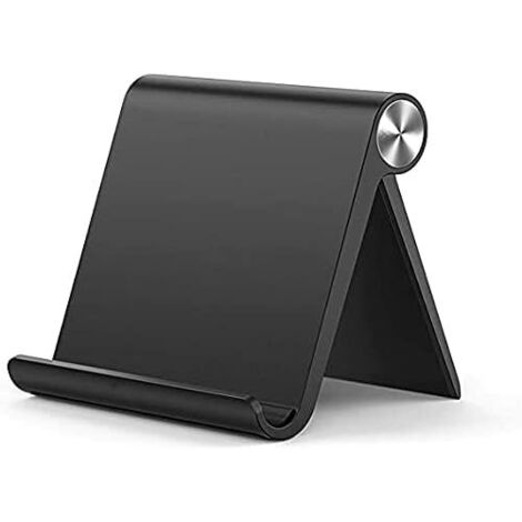 Black Tablet Stand,Tablet Stand,Desk Phone Stand,Phone Stand,Stand for iPhone 14 13 12 Pro Max Mini Plus,ipad air Mini,Huawei,Samsung,Xiaomi,Smartphone,Tablet (1/5)