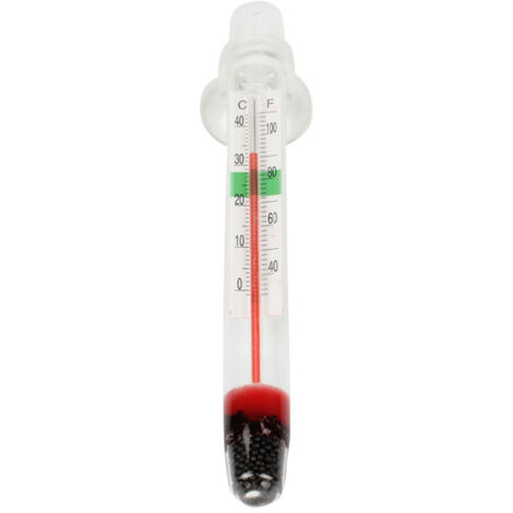 Floating Aquarium Thermometer, Water Thermometer, Mini Thermometer, Vertical Floating Water Thermometer, Floating Anti-Drop Temperature Measuring Range: 0-40 Degrees (1/5)