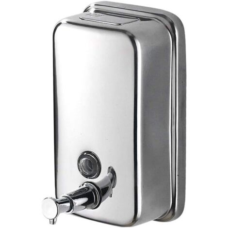 Wall Mounted Hand Soap Dispenser, Commercial Soap Dispenser, Stainless Steel Soap Dispenser for Bathroom, Kitchen, Market, Hotel, Restaurant (500ml) (1/5)