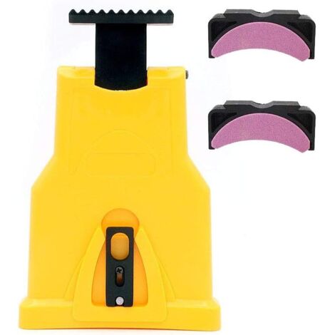 Chainsaw Sharpener, Chainsaw Blade Sharpener, Chainsaw Chain Tool with 2 Sharpening Stones and Holders, Fits 14,16,18,20 Inch Chainsaw Bars (1/5)