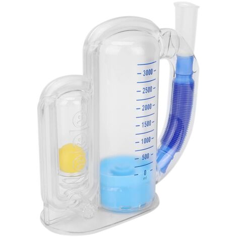 Breathing Exercise Device Lung Spirometer, Safe Incentive Spirometer for Breathing Training