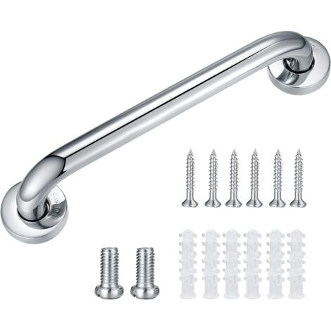 Barre d'appui de salle de bain poignée de bain en acier inoxydable poignée de douche Support mains courantes poignée de baignoire extérieure pour baignoire handicapée (1/5)