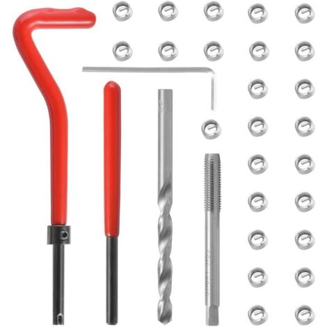 Helicoil Type Thread Repair Kit M6 x 1.0mm (30 pieces) (1/5)