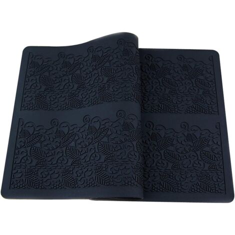 Embossing Mat for Cake Decorating, Floral Lace Cake Silicone Mat, Lace Cake Embossed Mat, for Cake Decorating, Pastry Accessories (1/5)