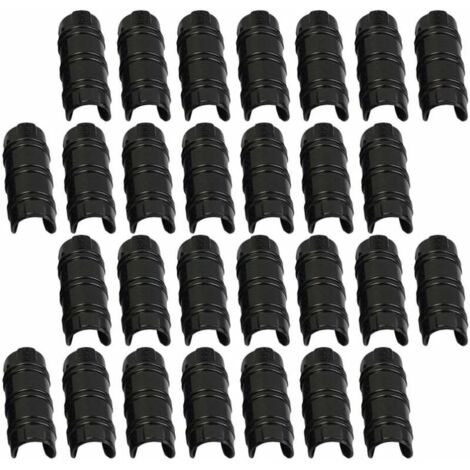 30pcs 32mm Greenhouse Clips, Pipe Clamps for Fixing Covers to Garden Greenhouses, Films, Plants (1/5)
