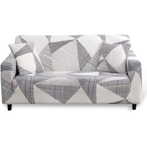 Stretch Sofa Cover 3 Seater with Armrests Elastic Sofa Cover Universal Sofa Cover Non-Slip Sofa Protector Cover (1/5)