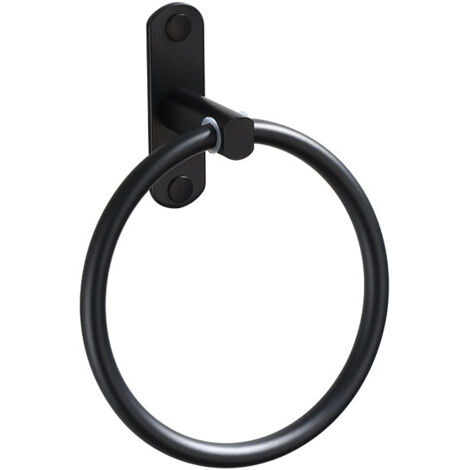 Bathroom Towel Ring Suction Cup Towel Holder Wall Mount Aluminum Towel Rack Towel Ring for Bathroom Kitchen