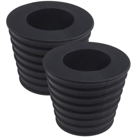 Tinor – Rubber umbrella cone shim 2X for parasol base stand hole plug – Compatible with 1.5 inch/38mm umbrella pole – Weather-resistant rubber (1/5)