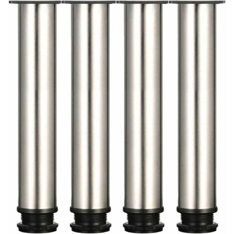 4pcs 300mm Height Adjustable Feet Thickened Furniture Legs Table Legs Stainless Steel Furniture Legs (1/5)