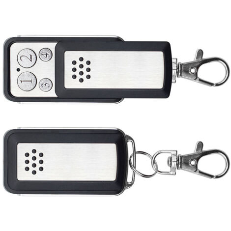 Remote Control Gate, 2 Pieces Garage Remote Controls 433.92 MHz, Universal Gate Beeper for 114253 104257 104251, Compatible with A-vid-sen, Ex-tel, T-hom-Son, 4 Buttons