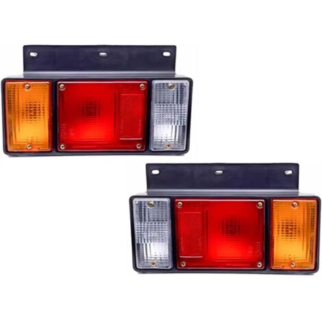 Tail Lights Car Truck Tail Light Turn Signal Brake Light For Isuzu For NPR For ELF For NPR For NKR For NHR For NLR 1987-2022 Car Tail Lights ( Color : Left & Right ) (1/5)