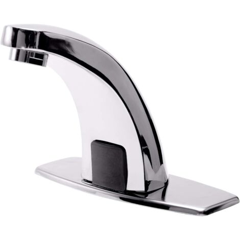 Tinor – Smart sensor faucet – Hands free automatic tap – Stainless steel – Cold water only – For home and commercial use – Low power consumption (1/5)